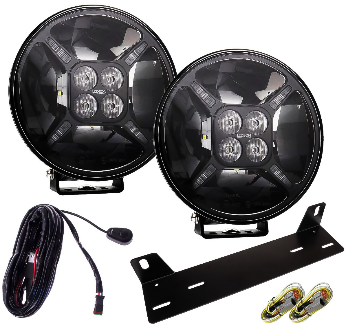 Ledson Sarox7+ - Extraljuspaket 2x LED 7"