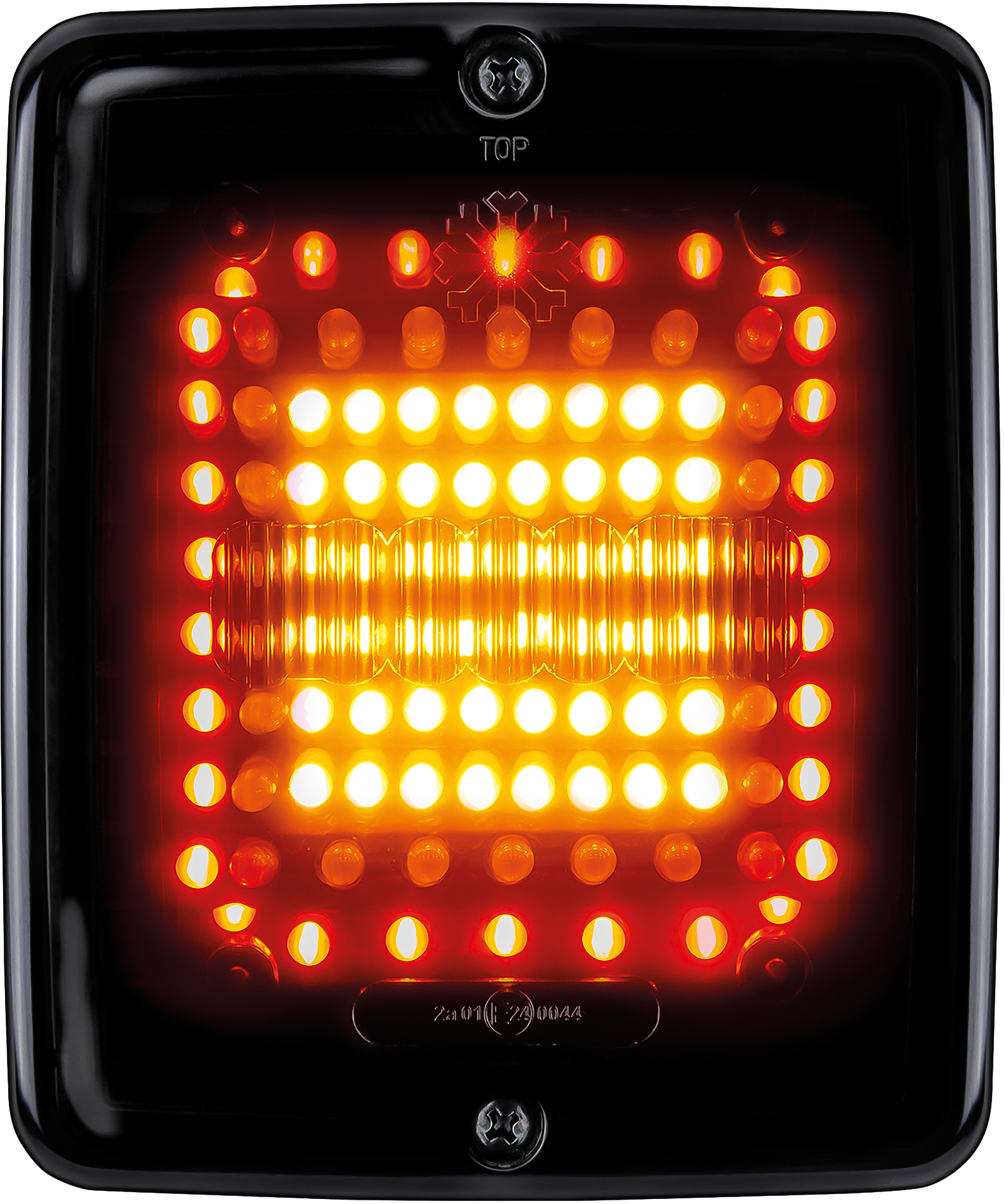 Dark Knight Square Ize LED,Bak/Broms/Blinkers