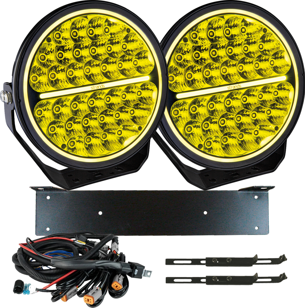 Extraljuspaket 2x Strands Siberia Bush Ranger 9" 290W