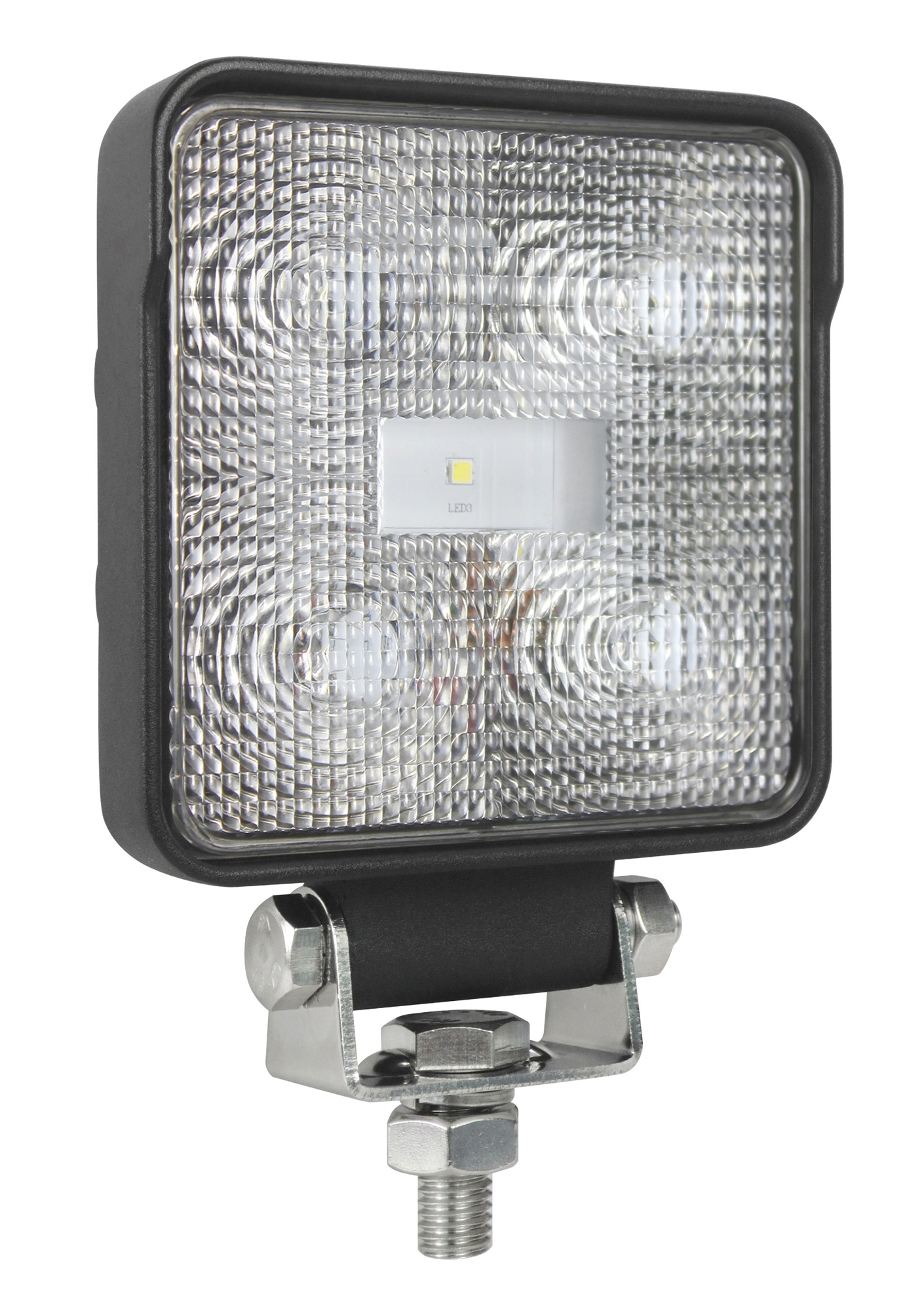Arbetsbelysning LED kvadrat 9W Strands