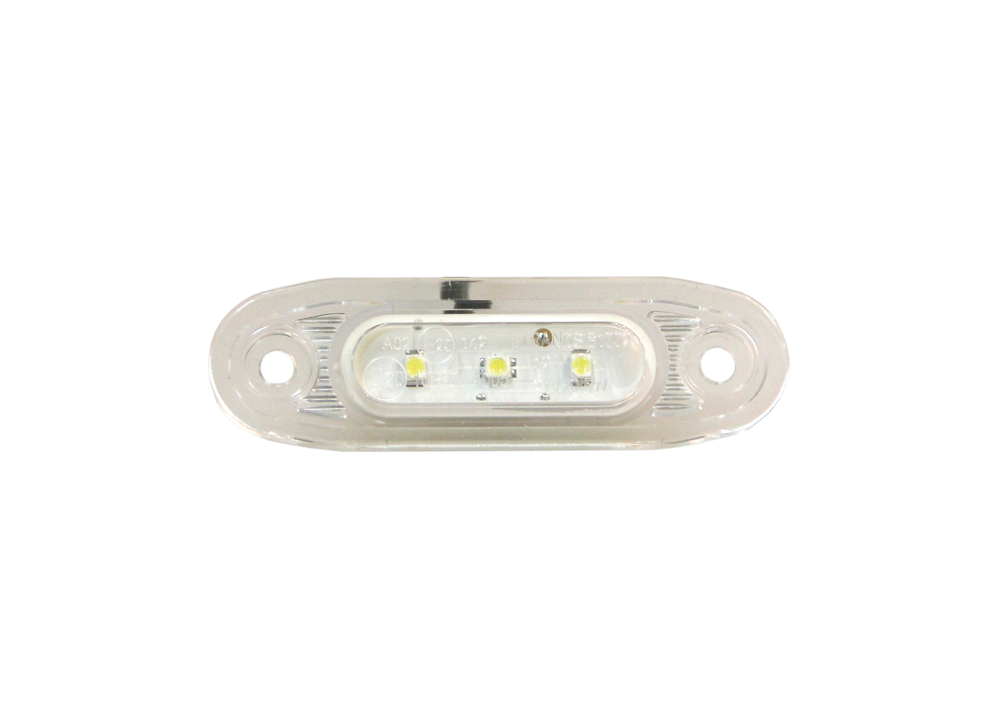 Pos.Light SLD Hvit LED, hvitt glass.