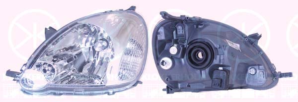 Strålkastare - Toyota - Yaris - OE 8111052360