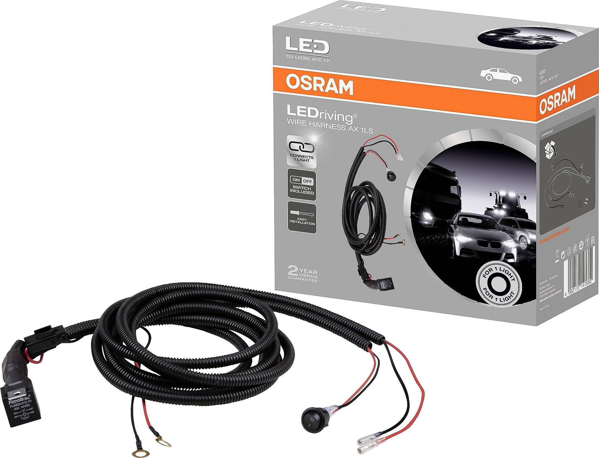 Ledningssats 1x Osram