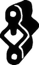 Gummistriper, eksosanlegg - Lada - Niva, 2100-serie. Lancia - A-112. Fiat - 127