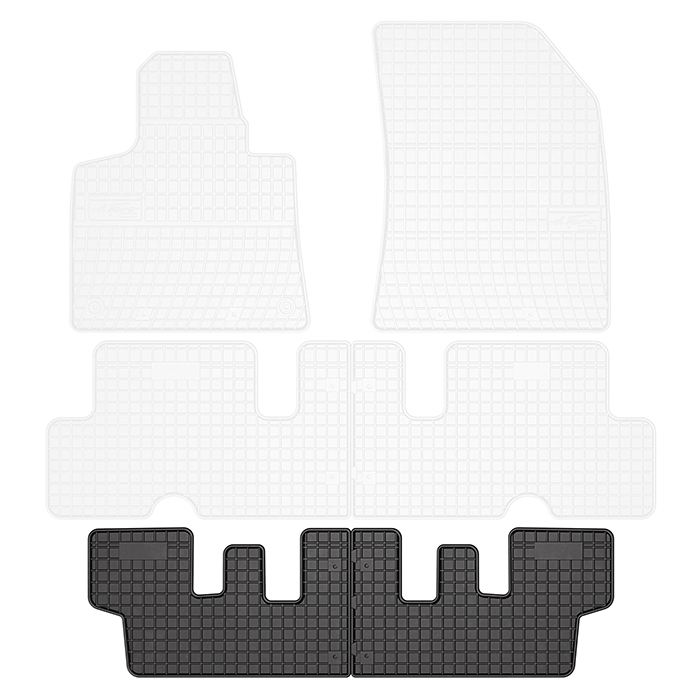Kupémattor i gummi från Frogum för Citroën C4 Picasso II (minivan) 201