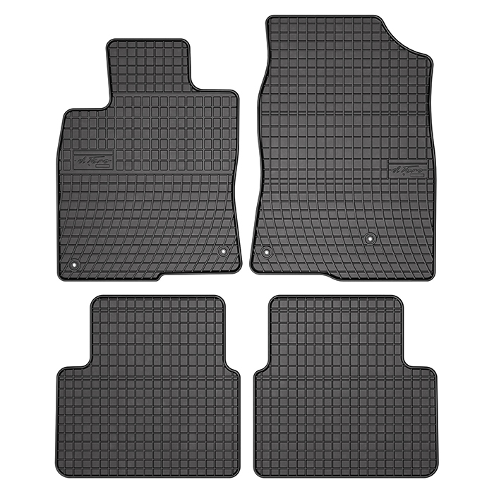 Kupémattor i gummi – Frogum – Modellanpassade för Honda Civic X 2015–2