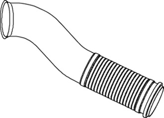 RÖR Dinex - OE 21718681,7422321903