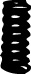 Gummiupphängning Walker - Ford - Mondeo, Escort, Orion. Mitsubishi - L-200, Pajero, L-300/cosmos - OE MB179443,6678581
