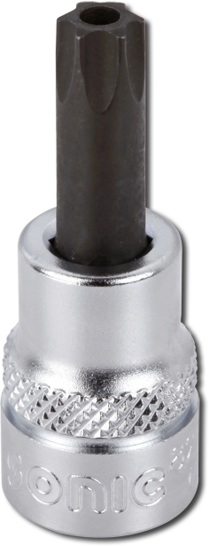 Bitshylsa 3/8" T10H mm Torx - Tamperproof