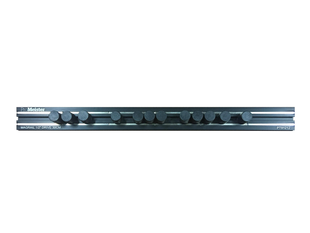 Magnetisk skinne 1/2", 12 Holdere