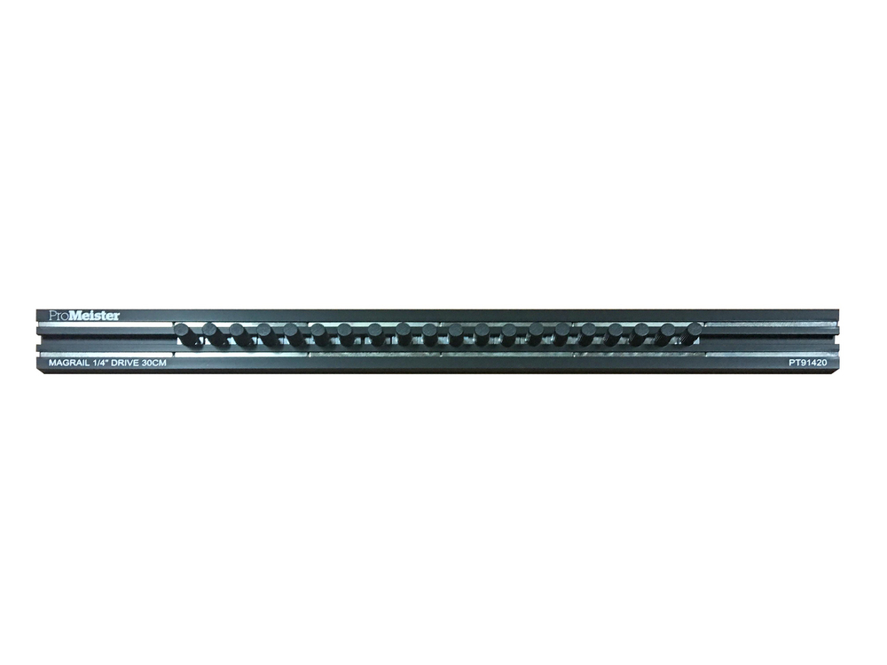 Magnetskena 1/4" 300mm (20-Pack) ProMeister