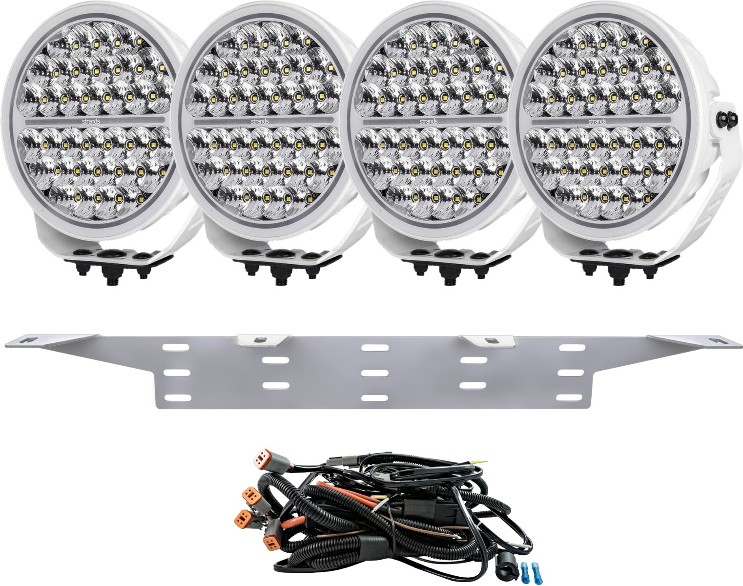 Extraljuspaket 4x Strands Siberia Night Ranger Vit 9