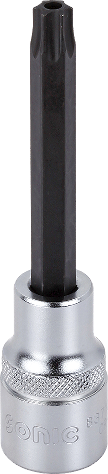Bitspipe 1/2" T45H mm Torx Lang - Tamperproof