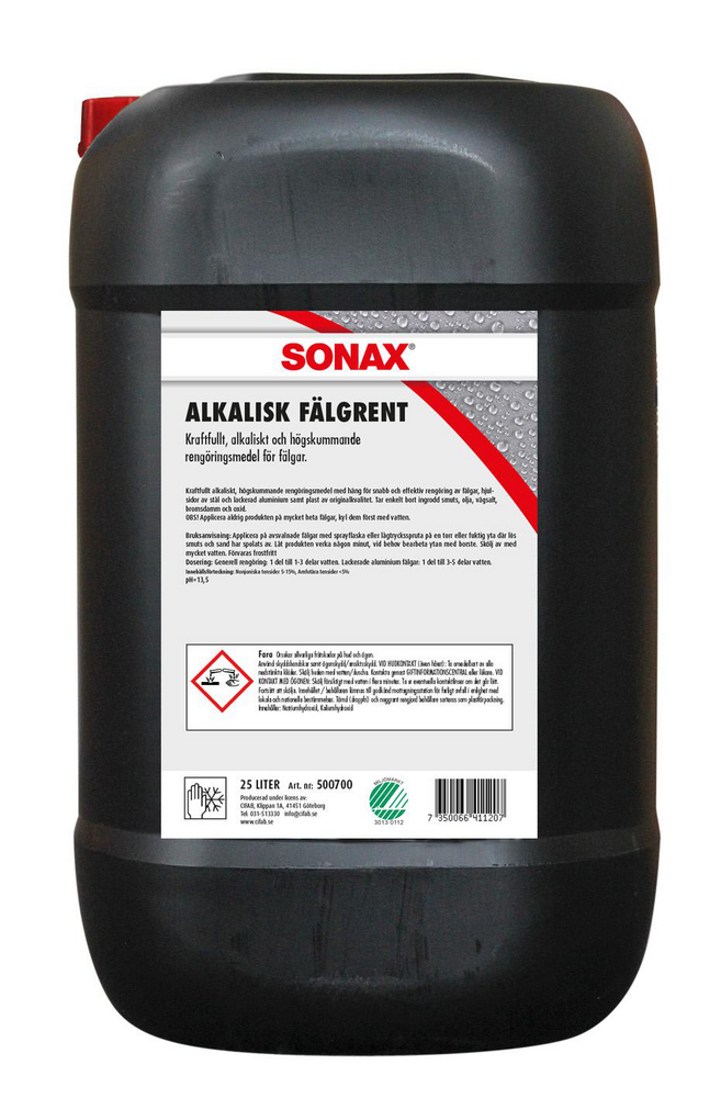 Alkalisk Fälgrent Sonax