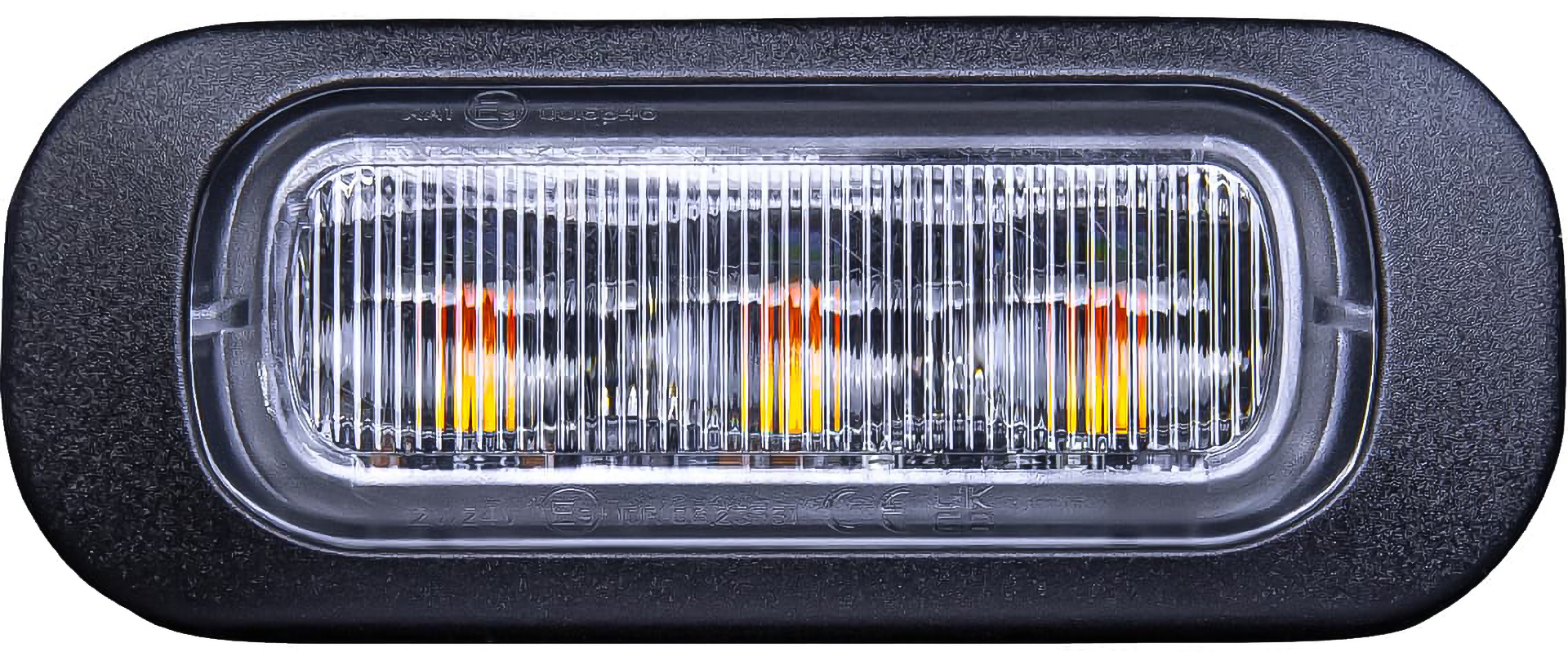 Varningsljus Dark Knight Blixtljus Orange 3 LED Strands