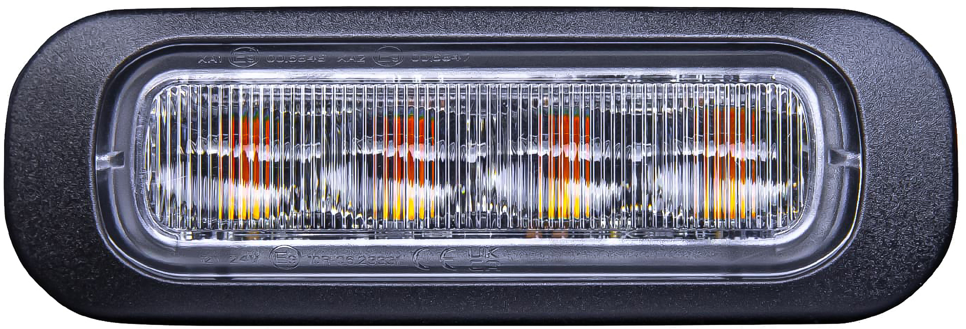 Varningsljus Dark Knight Blixtljus Orange 4 LED Strands
