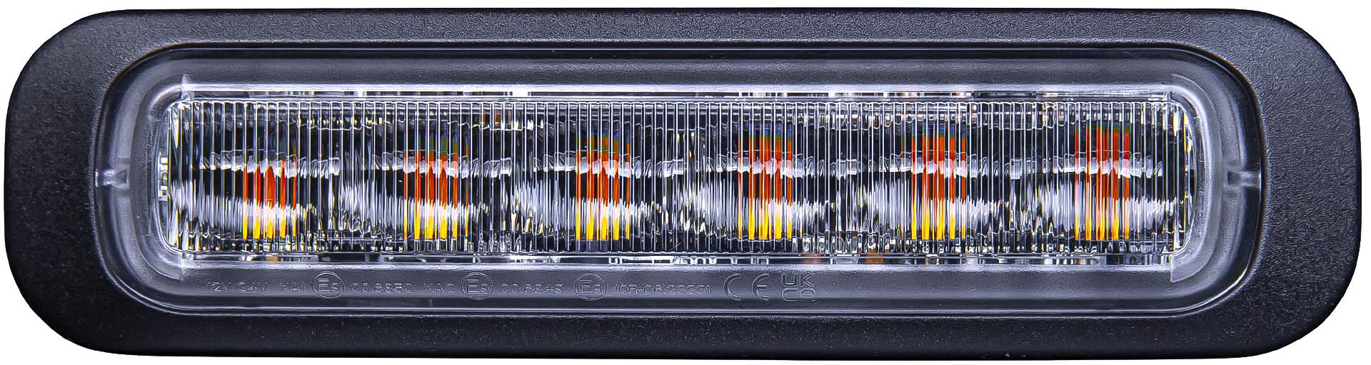 Varningsljus Dark Knight Blixtljus Orange 6 LED Strands