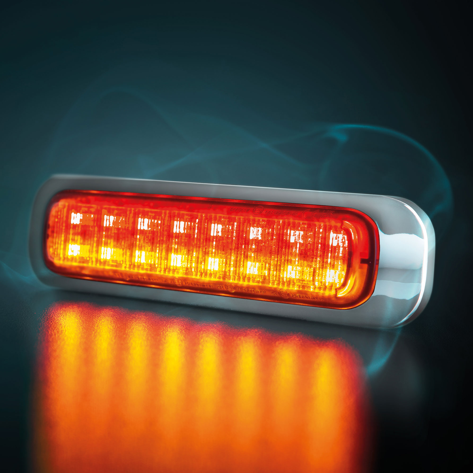 Strands Dark Knight Three Function Tail Light, Smoked Lens