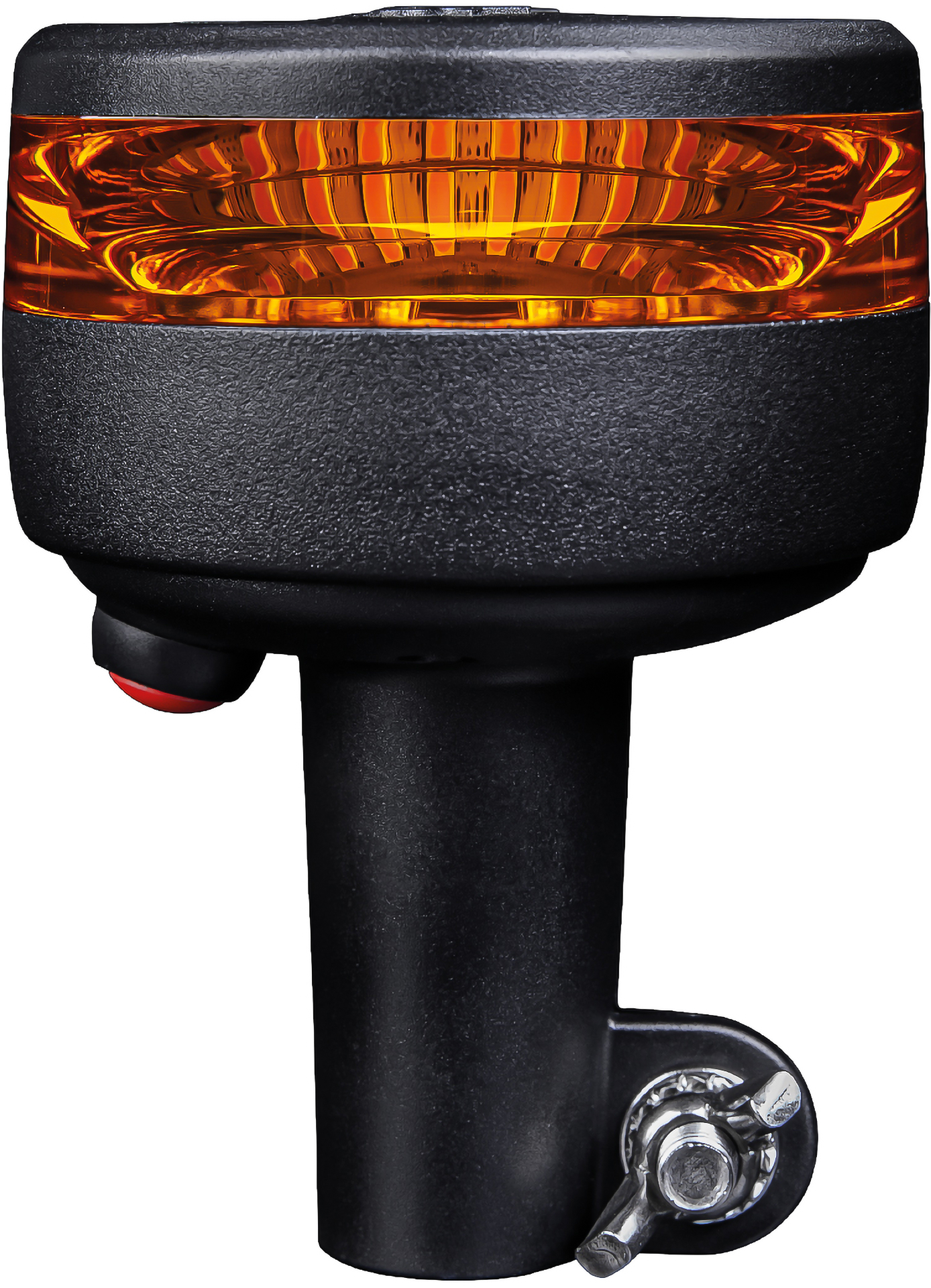 Cruise Light Beacon Varningsljus LED - Stångmontage/Din, Orange Lins