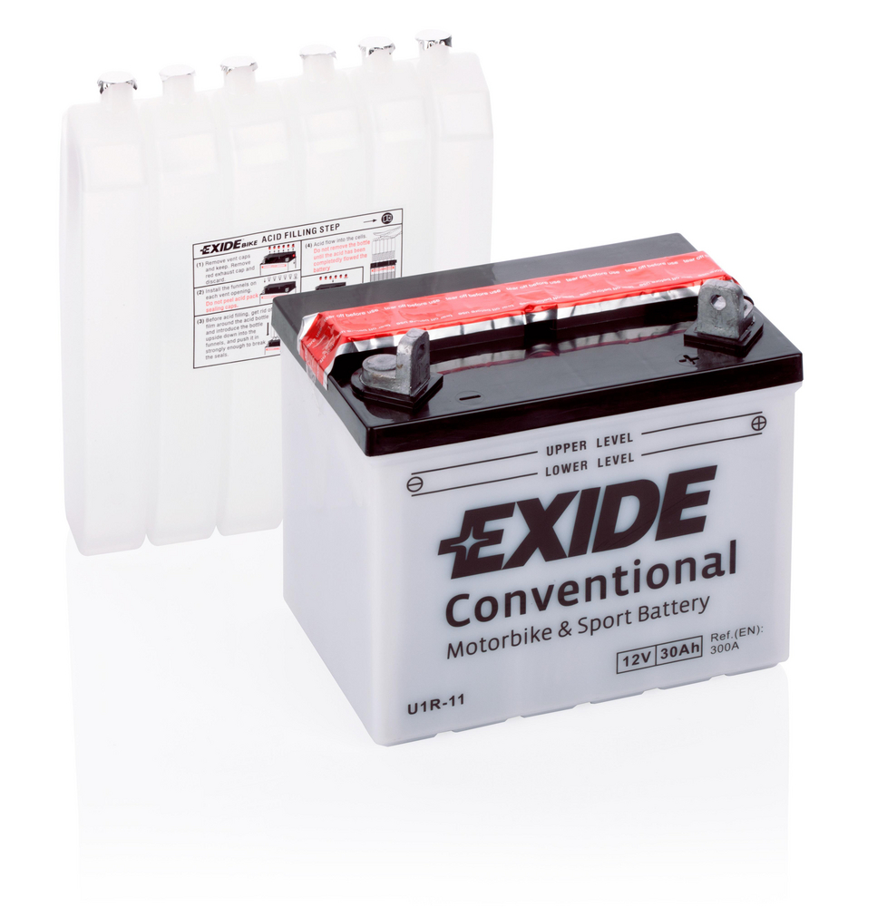 Exide Conventional U1R-11 30 Ah - MC-batteri