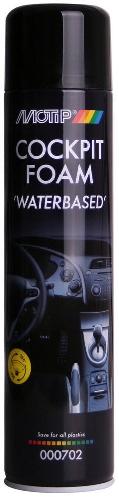 MOTIP Cockpit spray skum - Plast og vinyl 600 ml