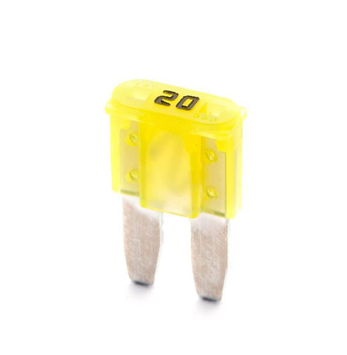 Flat sikring Micro II 20A 10 stk
