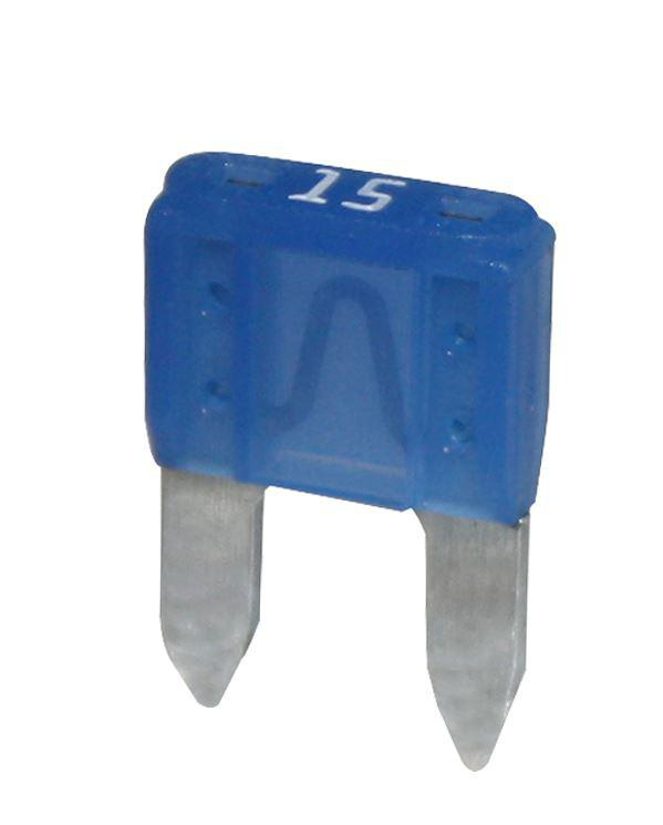 Flat sikring Mini 15A 25 pakke