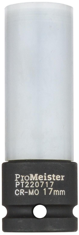 Hjulhylsa 1/2" Kraft Med Skydd 86mm Lång 17mm ProMeister