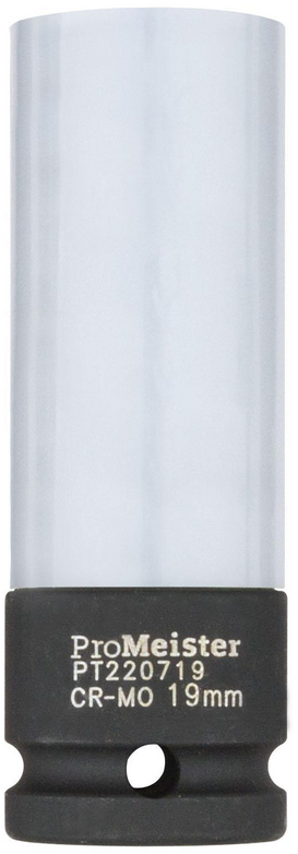Hjulhylsa 1/2" Kraft Med Skydd 86mm Lång 19mm ProMeister