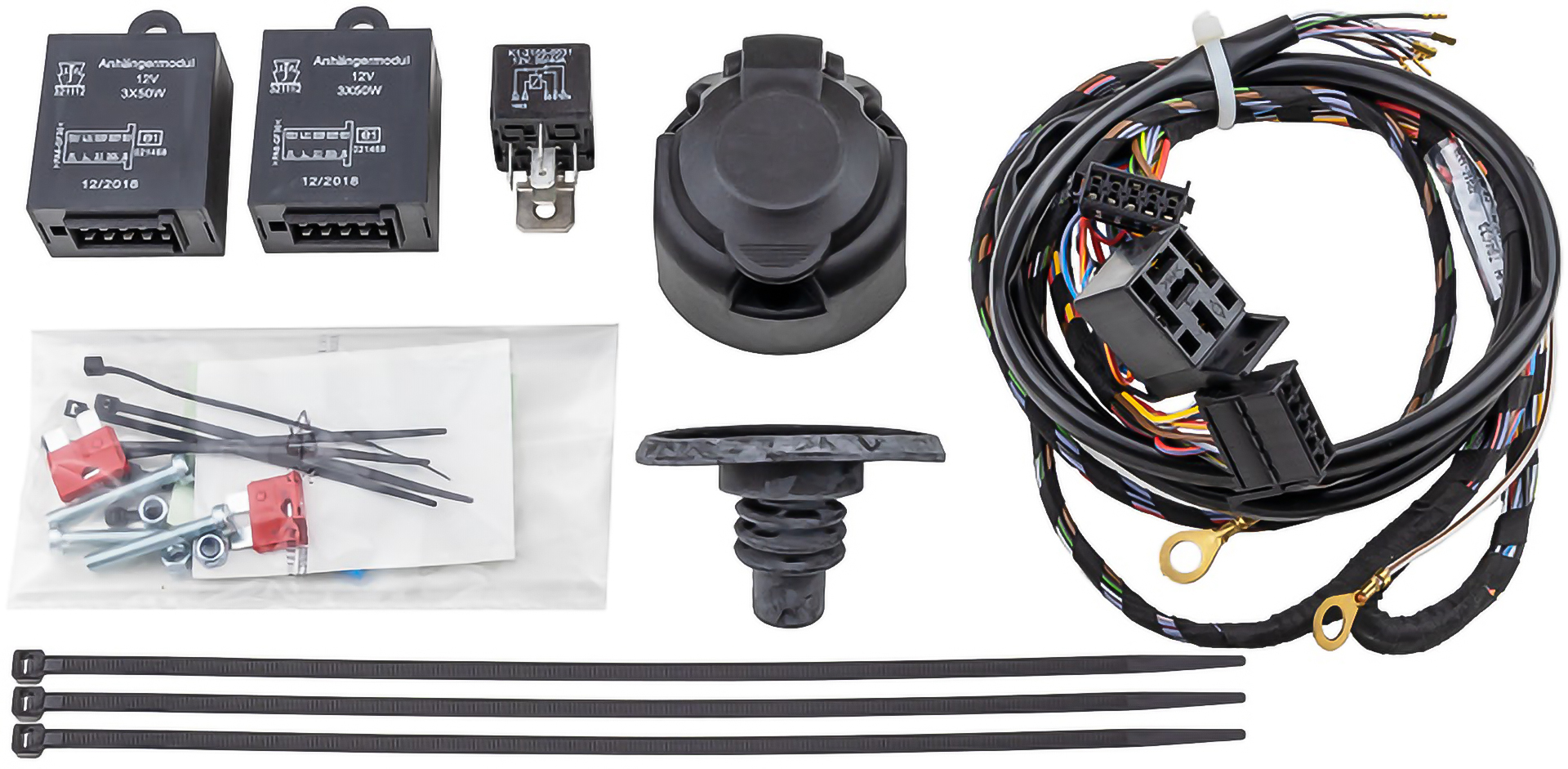 7-pin kabelsats, dragkrok - Volvo - S80