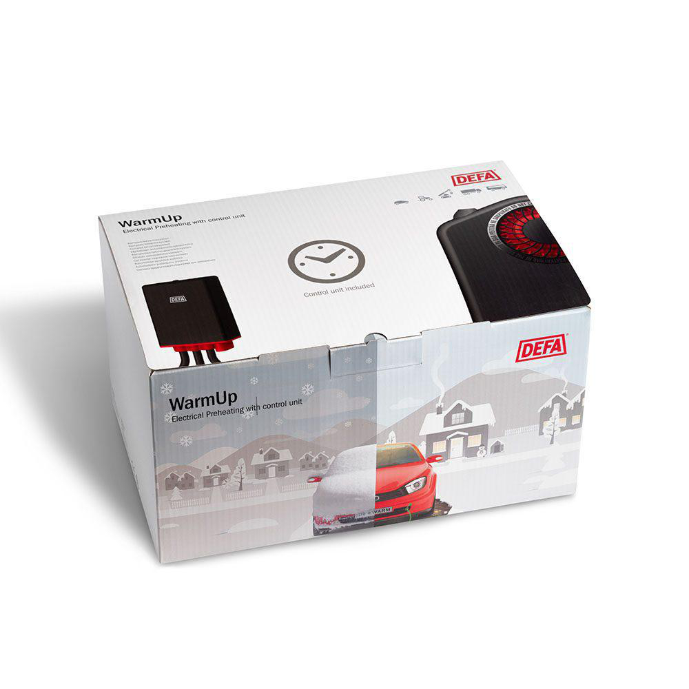 DEFA WarmUp II 1900 W SmartStart - Komfortsats DEFA interior plug - 47