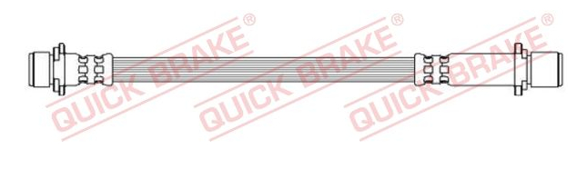 Bromsslang - Toyota - Land cruiser - OE 9094702G18