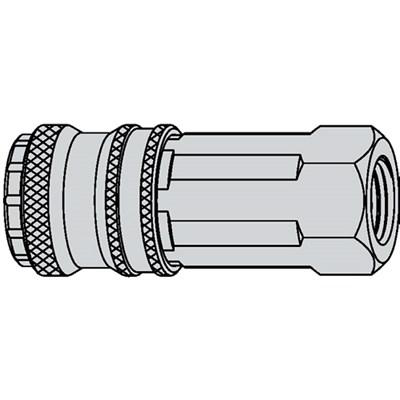 Tryckluftskoppling 3/8 G INV NBR. Serie 310 eSafe, DN 5.3 Cejn
