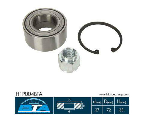 Hjullager BTA - Citroen - C3, Xsara, C2, Saxo. Peugeot - 206, 306, 1007, 106. Think - City - OE 335032,9628670080WB,9628670080