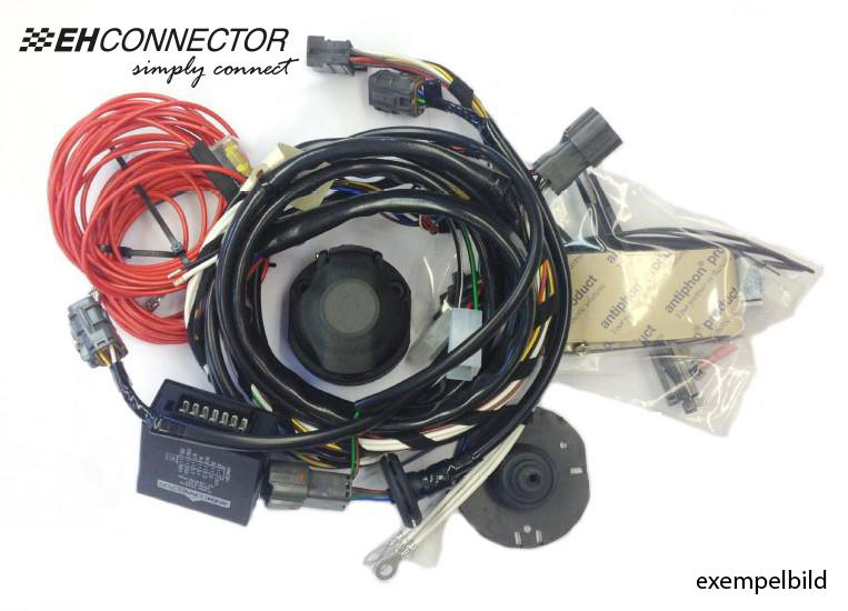 7-polig Elkabelsats för dragkrok - EH Connector - Suzuki - Swift, Grand