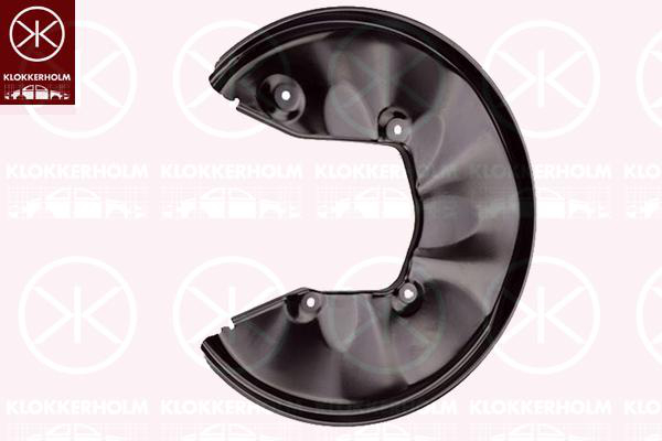 Bromssköld Klokkerholm - Audi - A4, A6, S4, Rs6, S6, Rs4 - OE 4F0615611