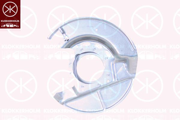 Bromssköld Klokkerholm - BMW - E30, M3 e30 - OE 34111154242,34111154241