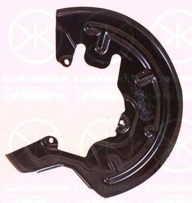 Bromssköld Klokkerholm - Renault - Megane, Scenic - OE 8200113672