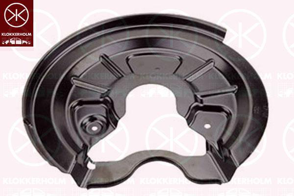Bromssköld Klokkerholm - VW - Golf. Skoda - Octavia, Superb. Audi - A3. Seat - Leon, Toledo, Altea - OE 1T0615612B