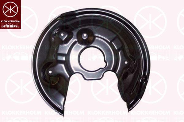 Bromssköld Klokkerholm - VW - Passat, Passat alltrack, Cc. Audi - A3. Skoda - Superb - OE 5N0615611C,5N0615611