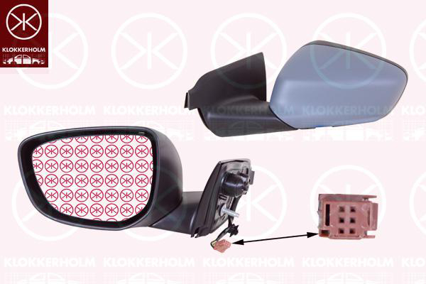 Spegel Klokkerholm - Citroen - C4 - OE 1609065480,98016918XT,1609065080