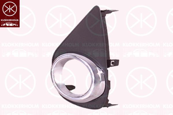 Ventilationsgaller, stötfångare Klokkerholm - Toyota - Yaris - OE 520400D060