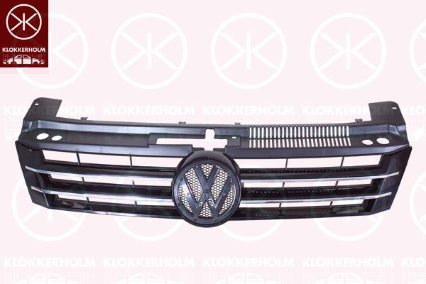 Grill Klokkerholm - VW - Sharan - OE 7N0853651D9B9,7N0853651D