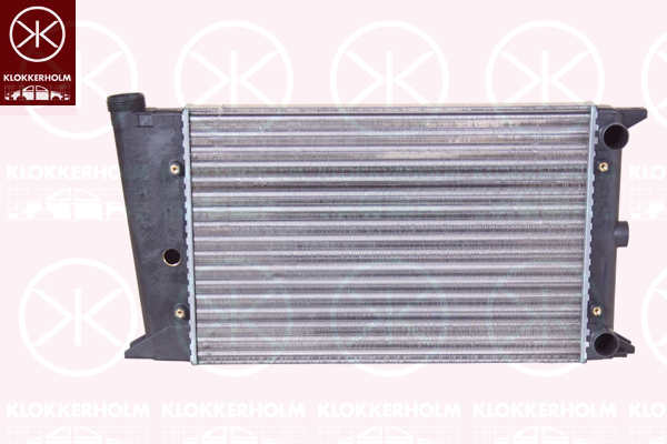 Radiator, motorkjøling - VW - Golf i, Scirocco, Jetta i