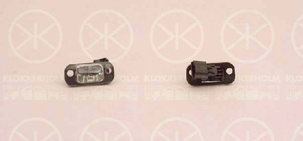 Belysning, skyltbelysning - VW - Polo, Golf iii - OE 1H6943021,1H6943021D