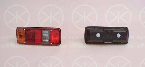 Baklykta Klokkerholm - VW - T4 transporter, Lt-serie, T4 transporter syncro - OE 283945223F231F,283945095C