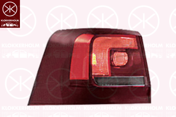Baklykta Klokkerholm - VW - Sharan - OE 7N0945095D,7N0945095B,7N0945095E,7N0945095C,7N0945095F,7N0945095G