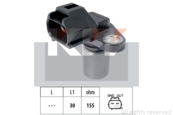 Pulsgivare KW - Volvo - V70, V60, Xc60, Xc70, V50, S60, Xc90, S80, S40, C30, C70. Ford - Focus, Mondeo, Kuga, S-max