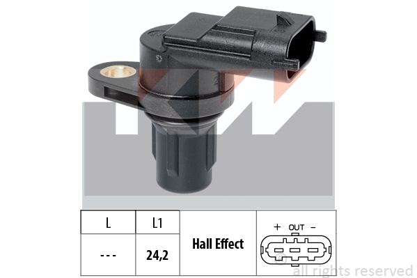 Sensor, turtall - Ford - Opel - Fiat - Kia - Saab - Hyundai - Jeep - Iveco