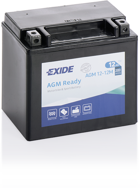 Exide MC-Batteri AGM 12 Ah